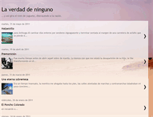Tablet Screenshot of laverdaddeninguno.blogspot.com