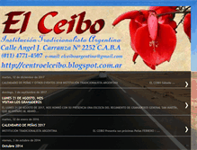 Tablet Screenshot of centroelceibo.blogspot.com