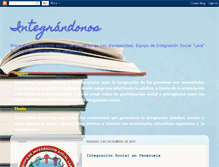 Tablet Screenshot of equipodeintegracion-social-lara.blogspot.com