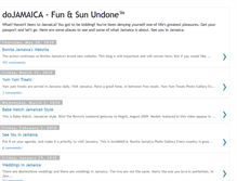 Tablet Screenshot of dojamaica.blogspot.com