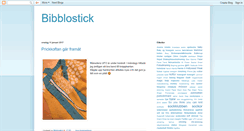 Desktop Screenshot of bibblostick.blogspot.com
