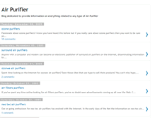 Tablet Screenshot of crispairpurifier.blogspot.com