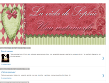 Tablet Screenshot of lavidadesophieunametamorfa.blogspot.com