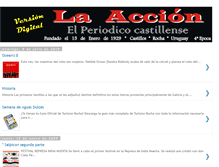 Tablet Screenshot of laaccionperiodico.blogspot.com