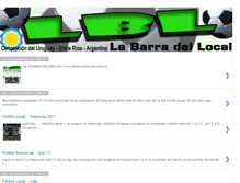 Tablet Screenshot of labarradellocal.blogspot.com