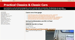 Desktop Screenshot of practicalclassiccars.blogspot.com