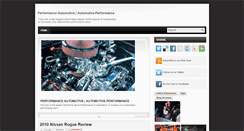 Desktop Screenshot of performance-automotive.blogspot.com