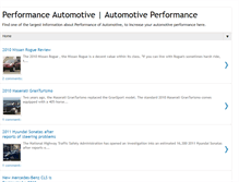 Tablet Screenshot of performance-automotive.blogspot.com