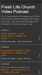 Mobile Screenshot of freshlifechurch.blogspot.com