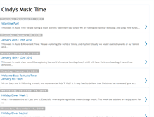 Tablet Screenshot of cindykrkmusic.blogspot.com