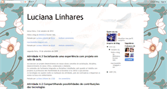 Desktop Screenshot of lucianalinhares.blogspot.com