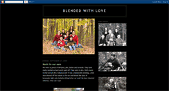 Desktop Screenshot of blendedwithlove.blogspot.com