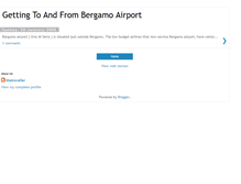 Tablet Screenshot of bergamoairport.blogspot.com