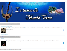 Tablet Screenshot of mariacoca.blogspot.com