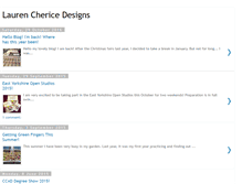 Tablet Screenshot of laurenchericedesigns.blogspot.com