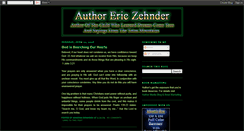 Desktop Screenshot of ericzehnder.blogspot.com