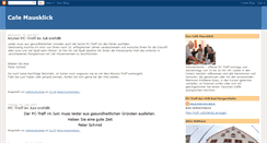 Desktop Screenshot of cafe-mausklick.blogspot.com
