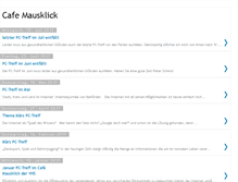 Tablet Screenshot of cafe-mausklick.blogspot.com