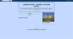 Desktop Screenshot of jamestownri.blogspot.com