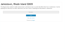 Tablet Screenshot of jamestownri.blogspot.com