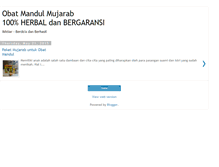 Tablet Screenshot of obatmandul.blogspot.com