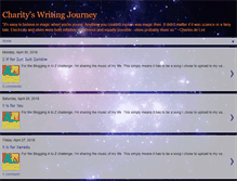 Tablet Screenshot of charitywrites.blogspot.com