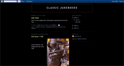 Desktop Screenshot of classic-jukeboxes.blogspot.com