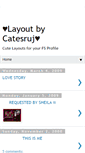 Mobile Screenshot of catesruj-layouts.blogspot.com