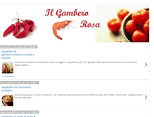 Tablet Screenshot of gamberorosa.blogspot.com