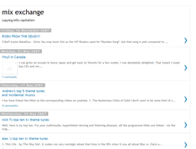 Tablet Screenshot of mixtapeexchange.blogspot.com