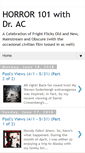 Mobile Screenshot of horror101withdrac.blogspot.com