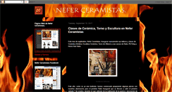 Desktop Screenshot of neferceramistas.blogspot.com