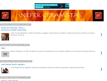 Tablet Screenshot of neferceramistas.blogspot.com