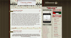 Desktop Screenshot of chaoticposha.blogspot.com