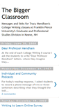 Mobile Screenshot of biggerclassroom.blogspot.com