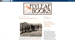 Desktop Screenshot of flyleafbooks-chapelhill.blogspot.com