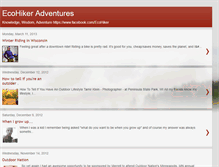 Tablet Screenshot of ecohikeradventures.blogspot.com