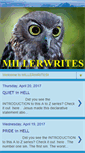 Mobile Screenshot of millerwrites.blogspot.com