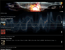 Tablet Screenshot of infinitysongs.blogspot.com
