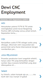 Mobile Screenshot of dewicncemployment.blogspot.com
