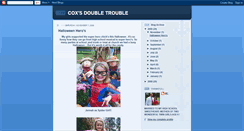 Desktop Screenshot of coxsdoubletrouble.blogspot.com