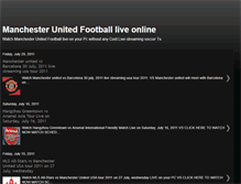 Tablet Screenshot of manchesterunitedvsarsenallive.blogspot.com