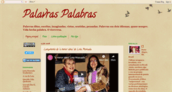 Desktop Screenshot of palavraspalabras.blogspot.com