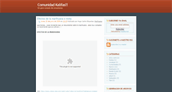 Desktop Screenshot of comunidadkalifas.blogspot.com
