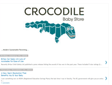 Tablet Screenshot of crocodilebaby.blogspot.com