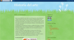 Desktop Screenshot of historiadelarte-saraluna.blogspot.com