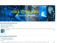 Tablet Screenshot of chiletecnologico.blogspot.com