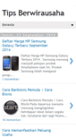 Mobile Screenshot of cara-wirausaha.blogspot.com