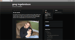 Desktop Screenshot of gregingebretson.blogspot.com