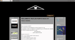 Desktop Screenshot of clubtriatlonbayana.blogspot.com